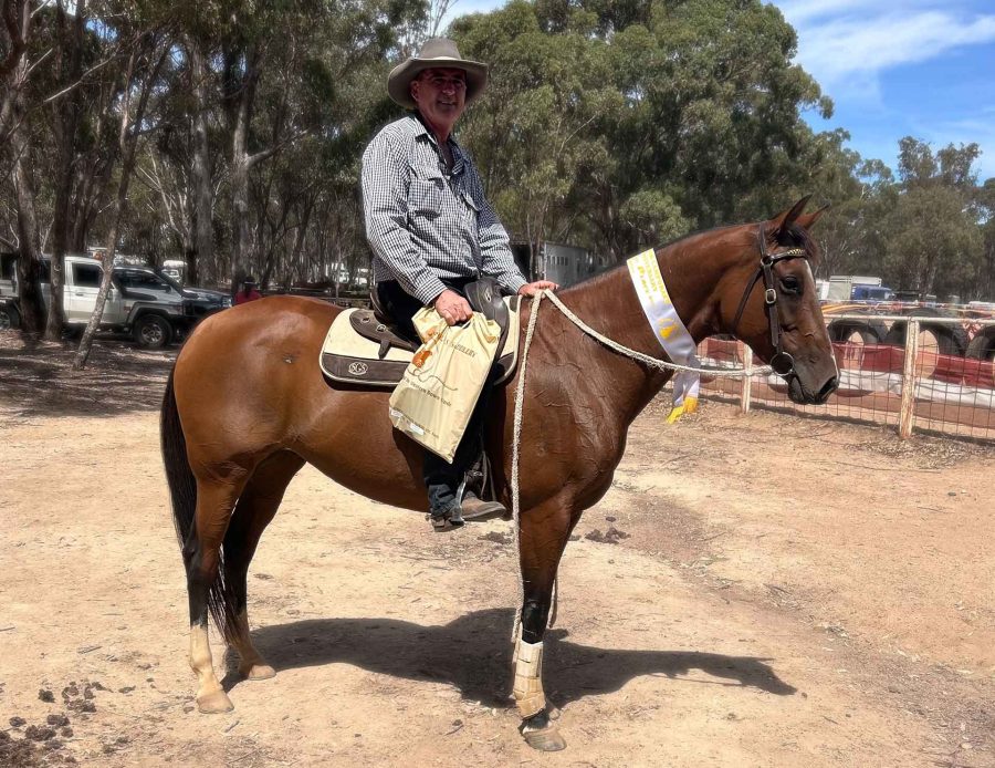 Kaspers Versace at the Maldon Campdraft